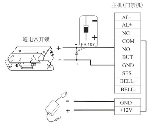 印刷加工服务与门禁考勤机怎么接线