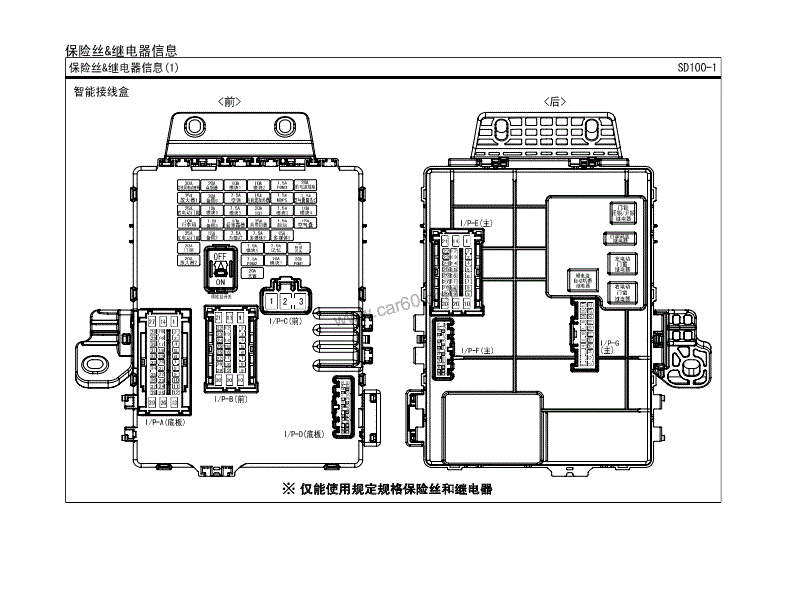 阀门与起亚千里马继电器图解