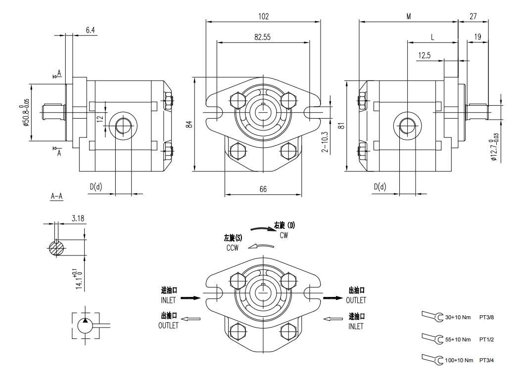 建筑建材网与齿轮泵加工图纸