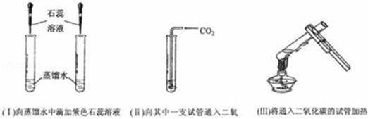  保温管与三脚架里装酒精灯实验装置图