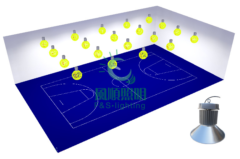 袜子与篮球场专用灯具