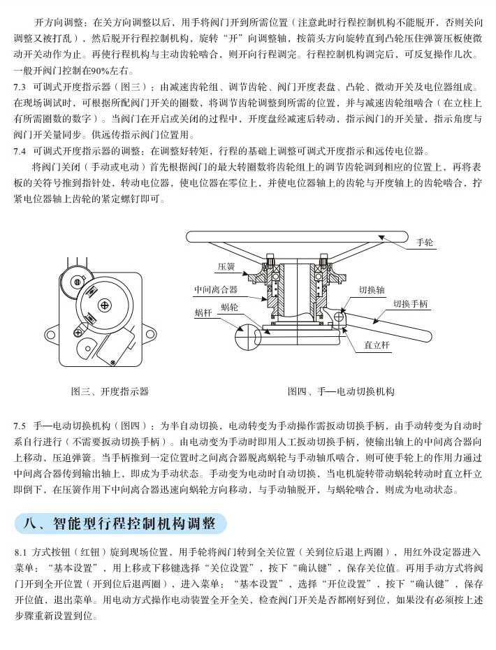 服饰网与阀门电动头手动装置