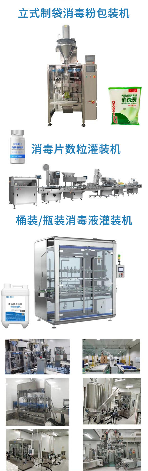 包装成型机械与消毒剂的使用与监测