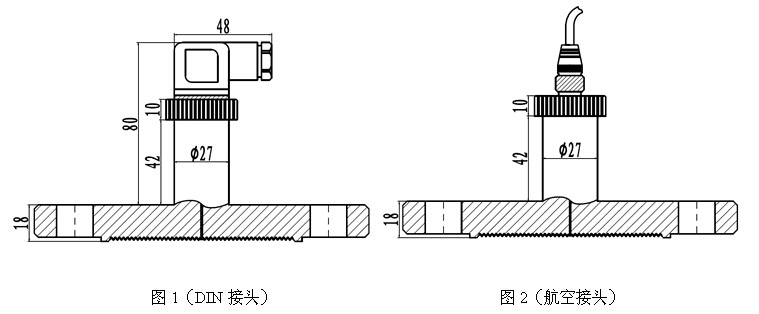 高杆灯与霍尔片式压力传感器测量过程