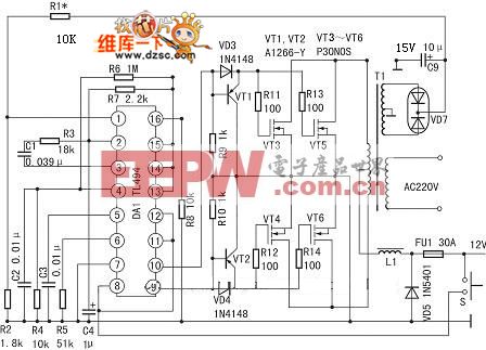 丝织面料与逆变器稳压输出电路图