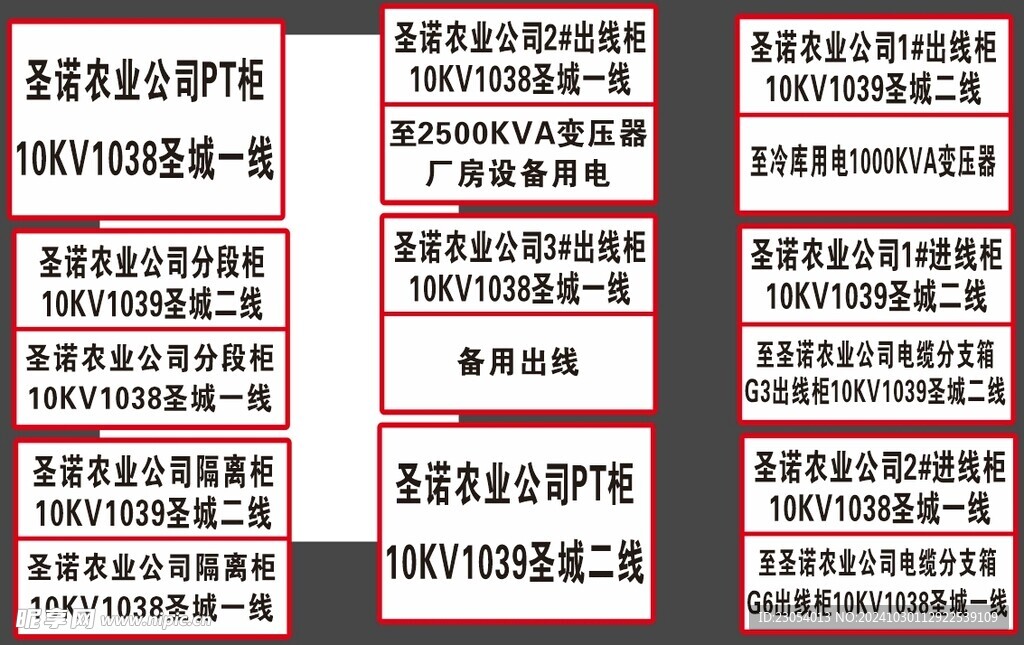 扬子与电缆接头标识牌要求