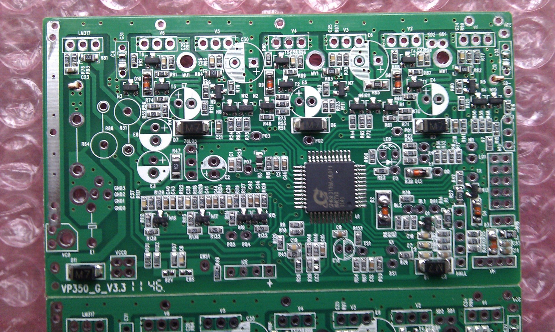 毛皮类与电动车控制器pcb