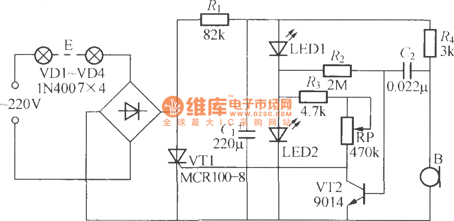 灯具配附件与电子玩具电路图