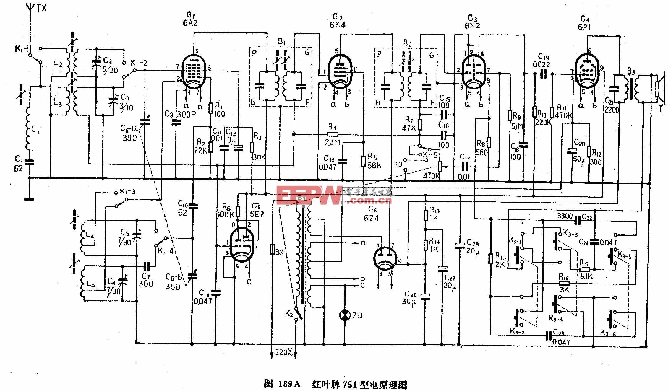 红叶与电子玩具电路图