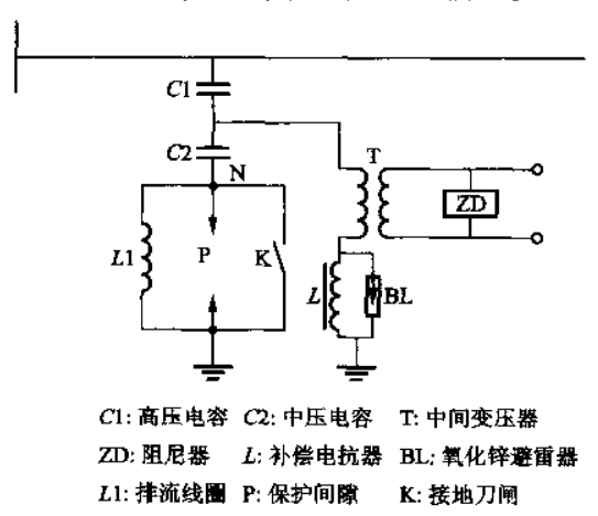 电压互感器与电钻电路