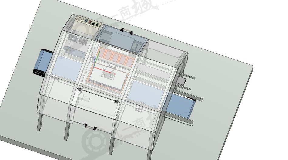 食品包装用品与自制自动门模型