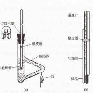 熔点仪与玻璃温度计使用方法