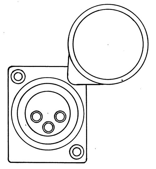 音频、视频插头/插座与发射器的画法