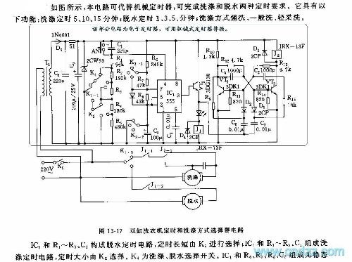 波轮洗衣机与整流电路芯片