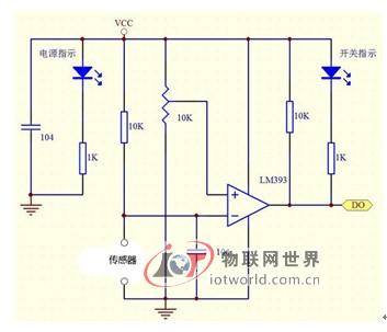 水上运动用品与紫外火焰传感器电路原理