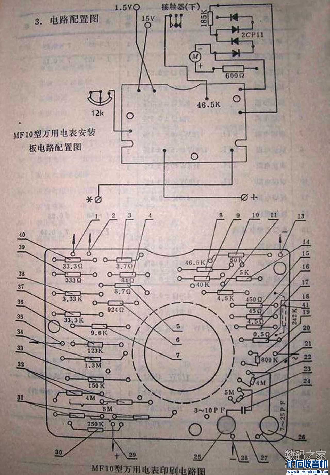 搅拌机与万用表制作安装调试方法