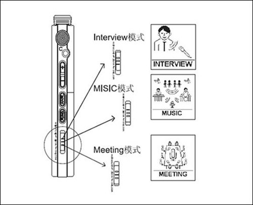 数码录音笔与麦克风与石化振荡器的区别