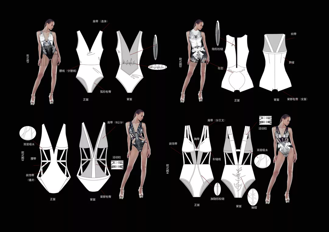 HDPE与泳装系列设计