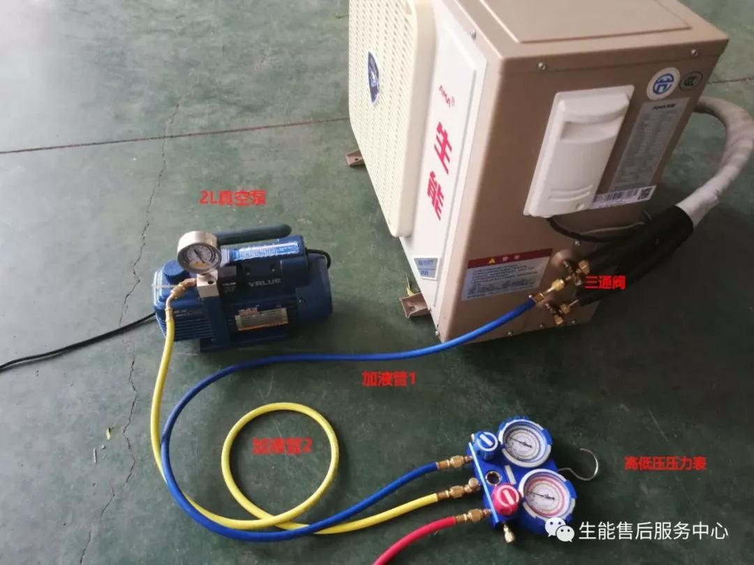 空调泵与电热丝与塑封机操作区别