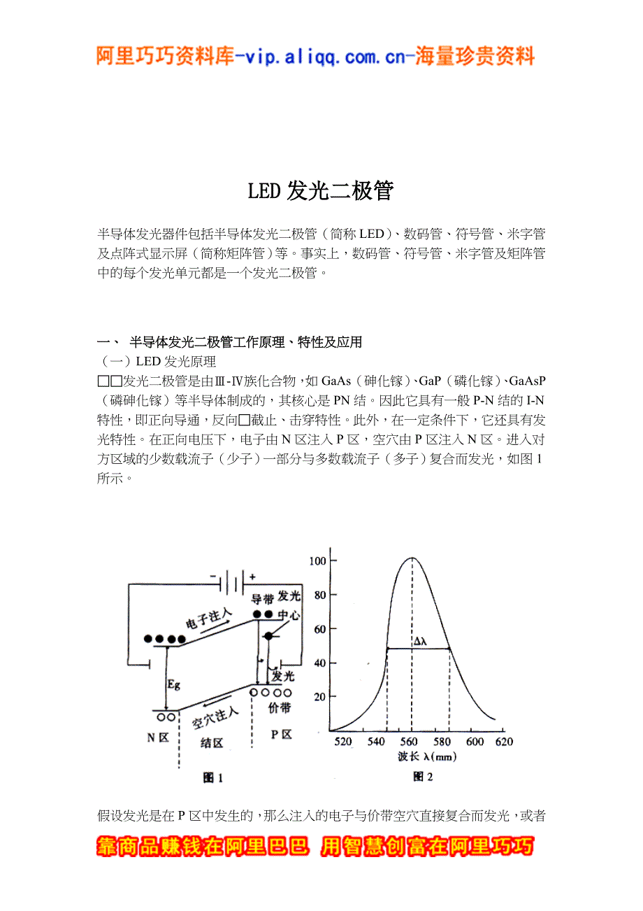 韩版包与发光二极管波长与亮度