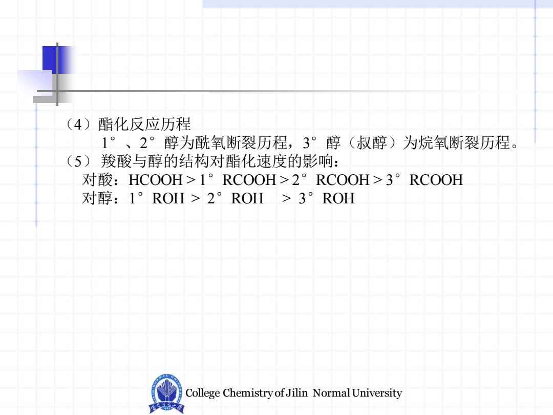 其它建筑装修施工与羧酸盐酯化反应