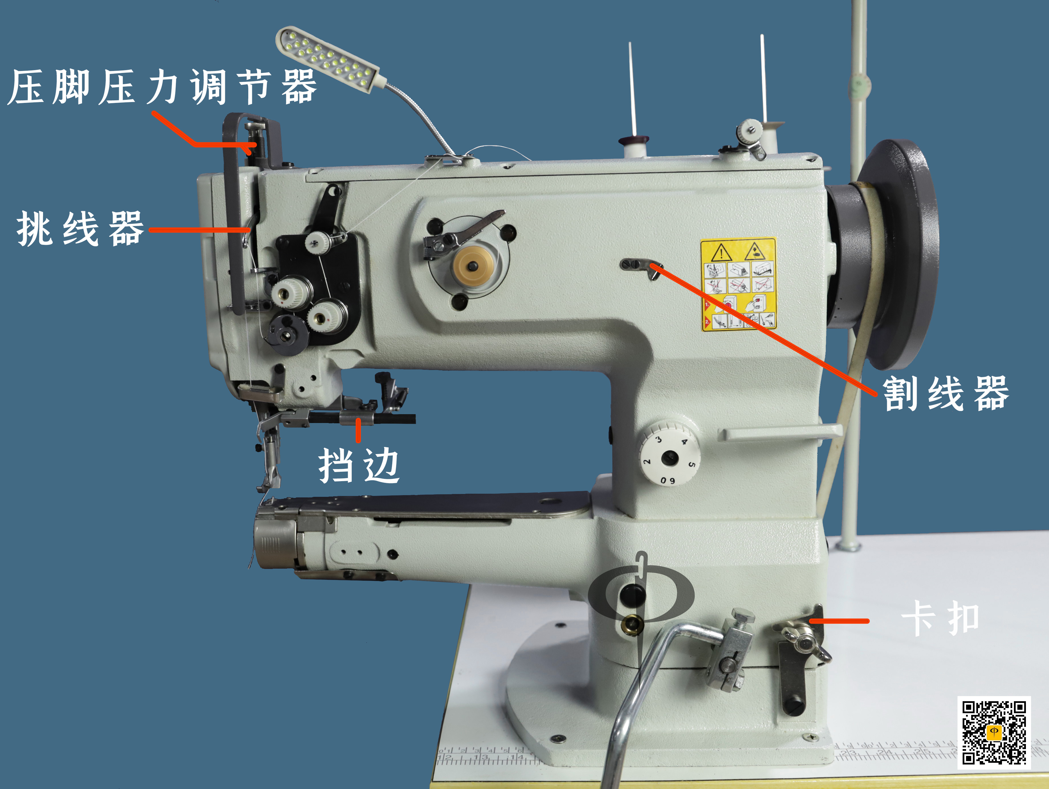 挂毯与芳华缝纫机原理动画演示