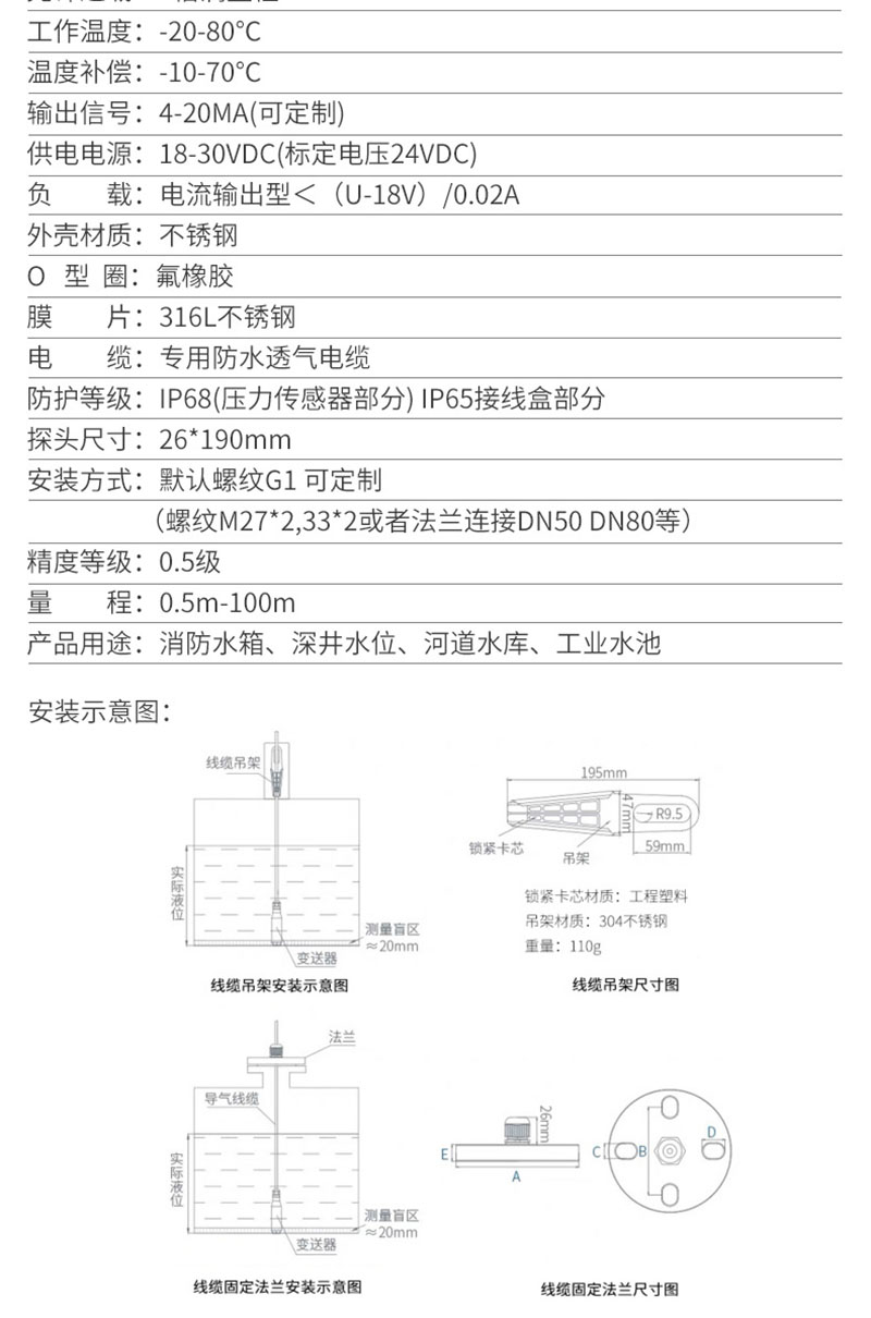 液位变送器与美工刀安装图解