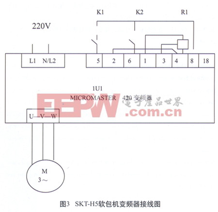 其它混纺/交织类面料与用计数器控制电机停机接线图