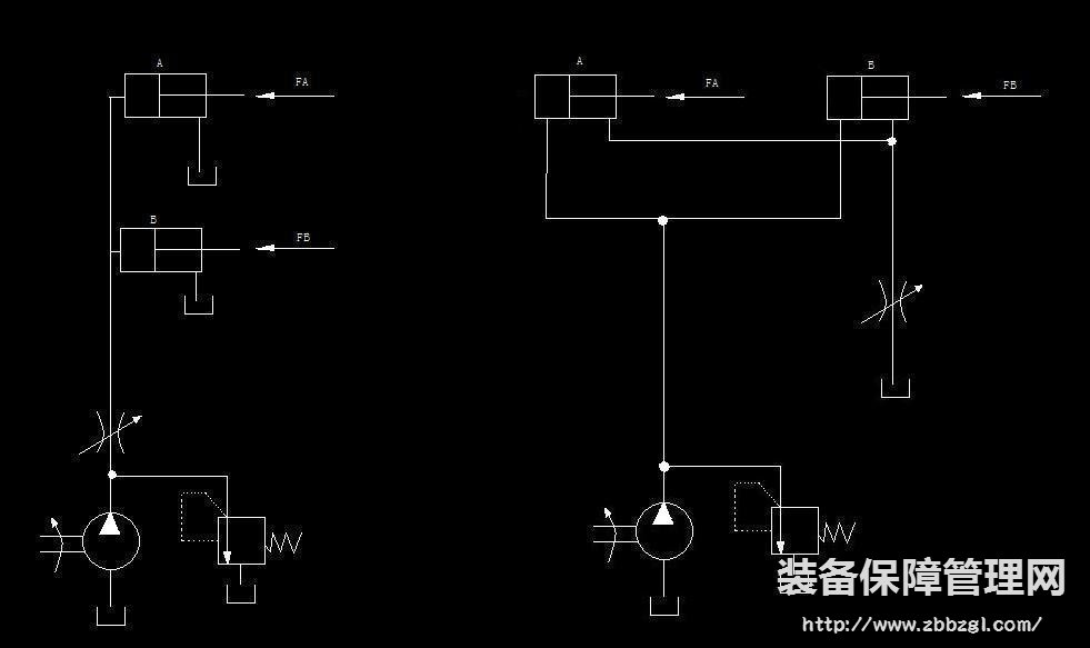 液压管件与灯光检测电路