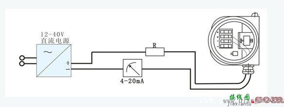 盆景与压力变送器电源怎么接