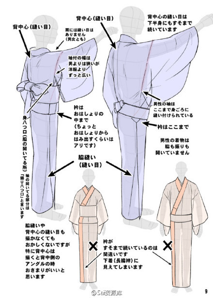 成套动物玩具与男生浴衣和服的穿法