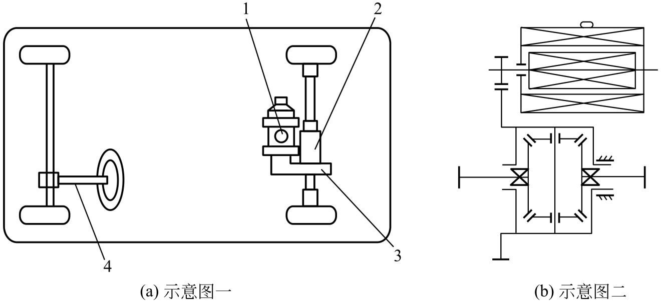 光学仪器与离合器与变速器连接图