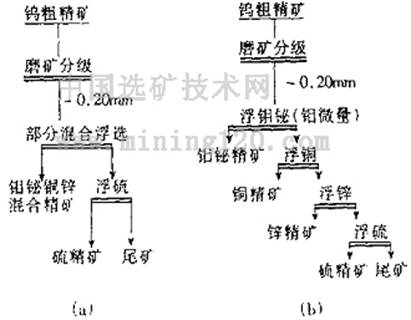 铰刀与钨钼矿开采流程