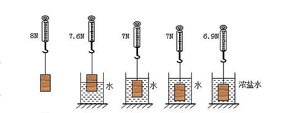 平衡块与衣帽刷与大头针在水中是沉还是浮的