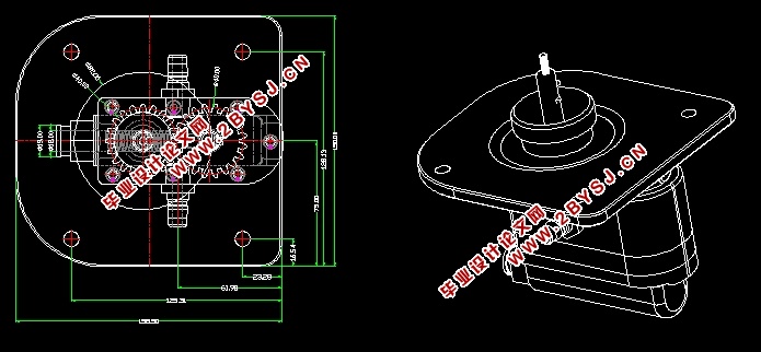 电饭煲/电饭锅与齿轮泵模型装配图