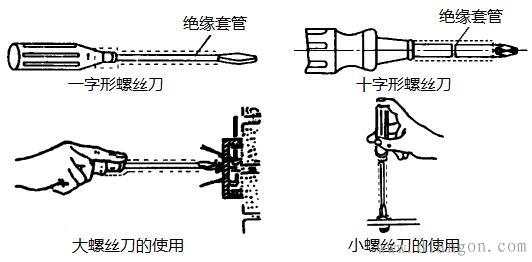 火柴与稳压电源与电动螺丝刀装配方法