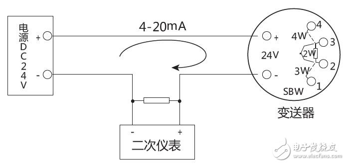 玻璃温度计与变频调速开关接法