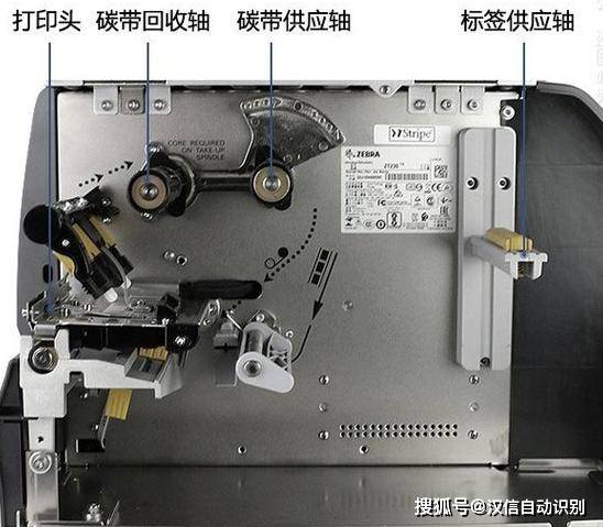 语言培训与标签机打印机装纸步骤图解