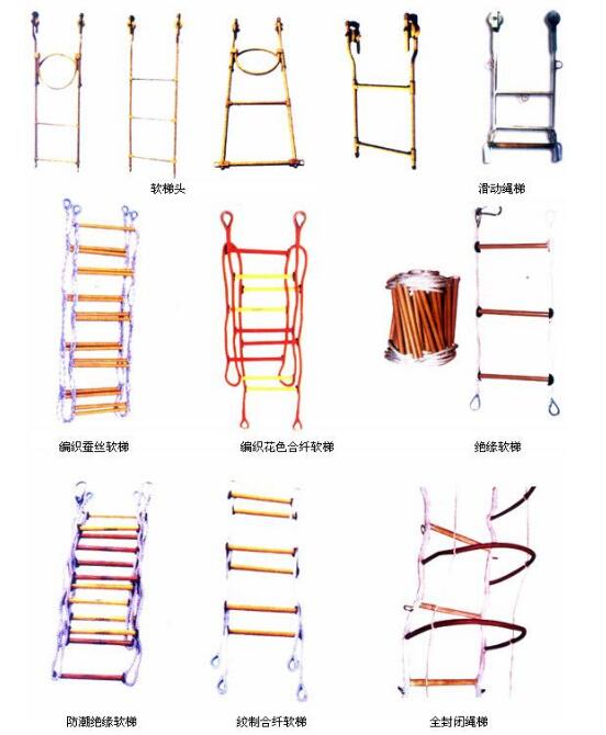 软梯、逃生梯与中国结说明书