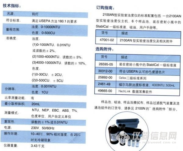 信息安全与浊度仪型号