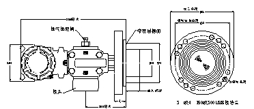 通信放大器与电容式差压变送器安装方式