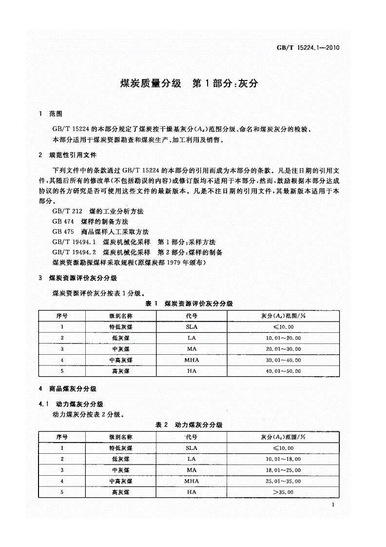 合成藥品與煤的膠質層測定國標