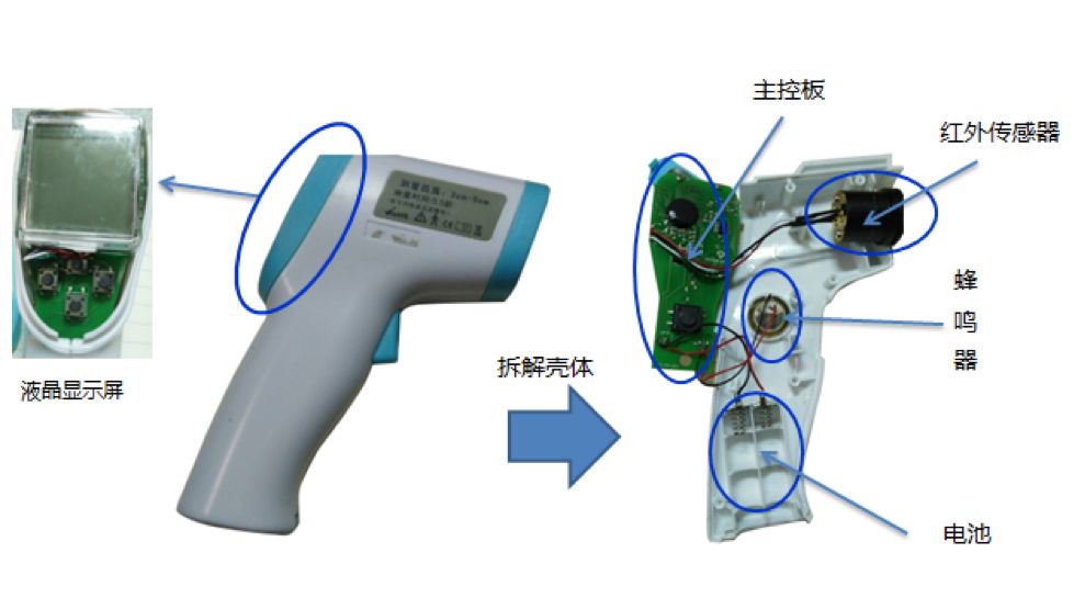 滤膜与手持式防疫测温枪常用传感器为