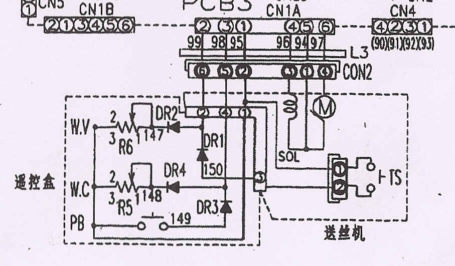 套丝机与硬盘保护卡与封口机换线时怎么接线的