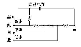 牛角与带风速开关怎么接