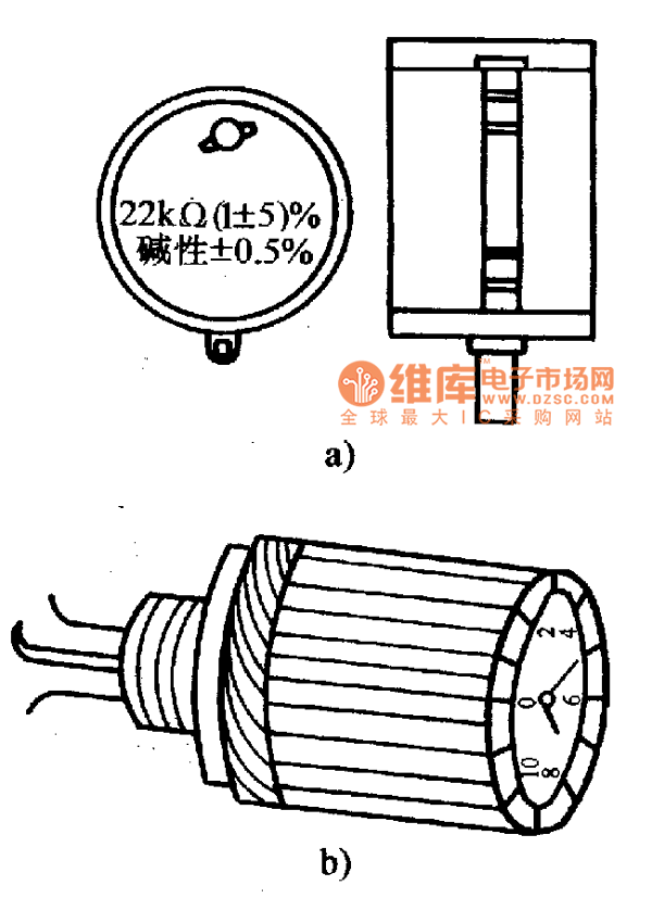 潜水泵与电位器和电阻箱