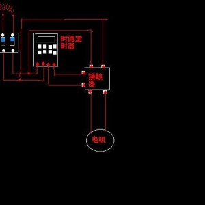 定时器与调速器与摇头灯怎么安装接线图
