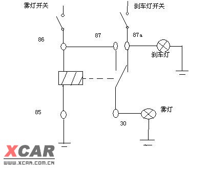 婴儿玩具与雾灯的工作原理及电路图