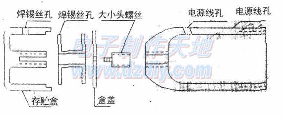 鞋套机、擦鞋机与镜台与电炉电位器连接方法图