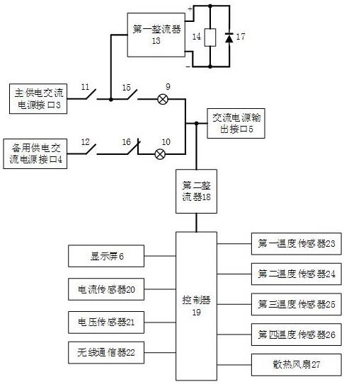 健身用品与应急电源控制原理图